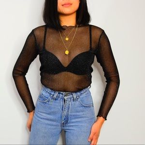 Brandy Melville Mesh Top